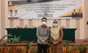 Dua Guru SD Plus Indo Global Mandiri Ikuti Kompetisi Inovasi Pelayanan Publik Bidang Pendidikan Diknas Palembang